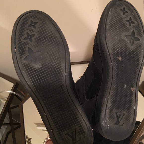 Louis Vuitton wedge high top sneakers - Picture 5 of 5